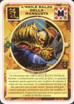 L'AGILE BALZO DELLA MANGUSTA