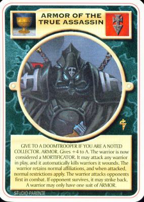 ARMOR OF THE TRUE ASSASSIN