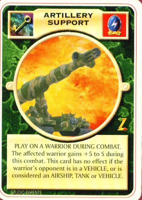 ARTILLERY SUPPORT