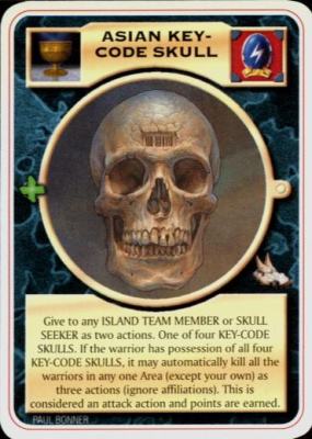 ASIAN KEY-CODE SKULL
