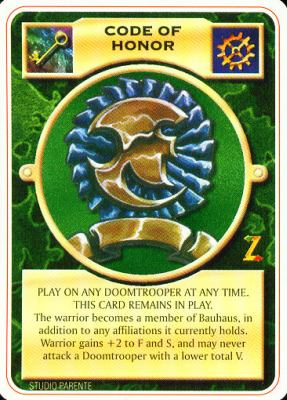 CODE OF HONOR