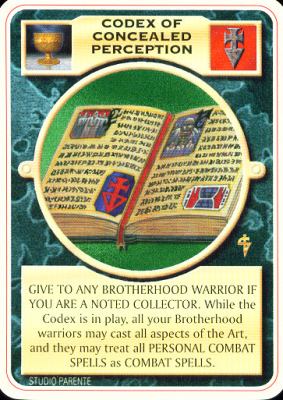 CODEX OF CONCEALED PERCEPTION