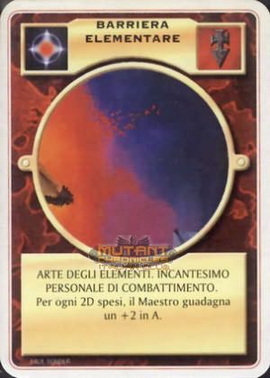 BARRIERA ELEMENTARE