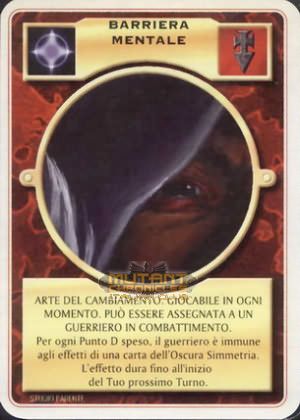BARRIERA MENTALE