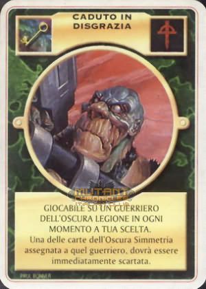 CADUTO IN DISGRAZIA