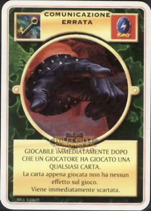 COMUNICAZIONE ERRATA