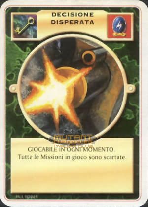 DECISIONE DISPERATA