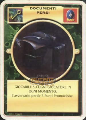 DOCUMENTI PERSI