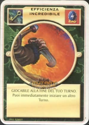 EFFICIENZA INCREDIBILE