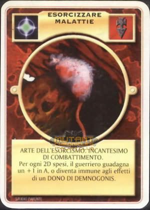 ESORCIZZARE MALATTIE