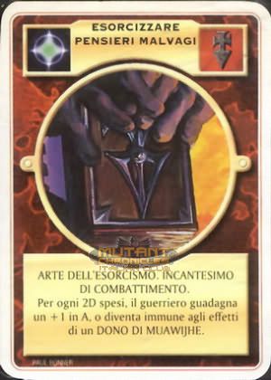 ESORCIZZARE PENSIERI MALVAGI