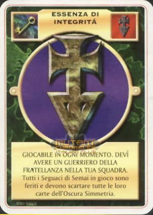 ESSENZA DI INTEGRITA'