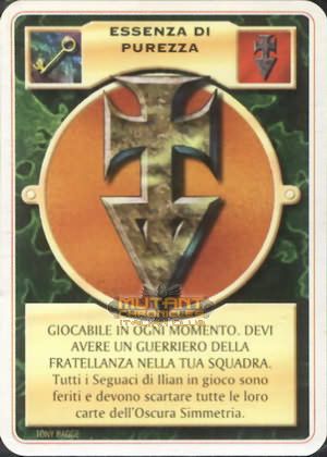 ESSENZA DI PUREZZA