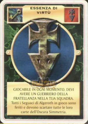 ESSENZA DI VIRTU'