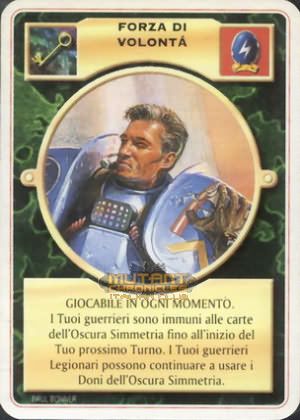 FORZA DI VOLONTA'