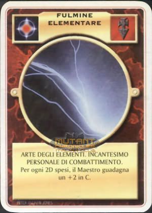 FULMINE ELEMENTARE