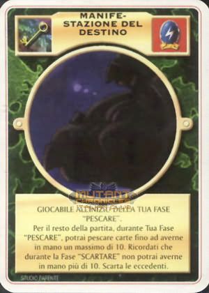 MANIFESTAZIONE DEL DESTINO