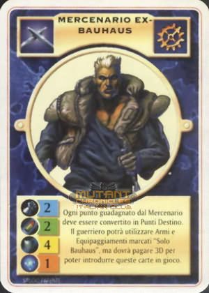 MERCENARIO EX-BAUHAUS