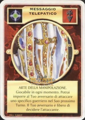 MESSAGGIO TELEPATICO
