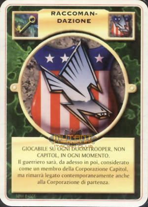 RACCOMANDAZIONE
