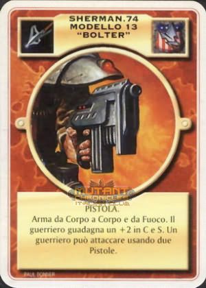 SHERMAN.74 MODELLO 13 "BOLTER"