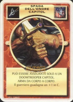 SPADA DELL'ONORE CAPITOL