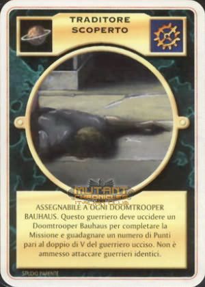 TRADITORE SCOPERTO
