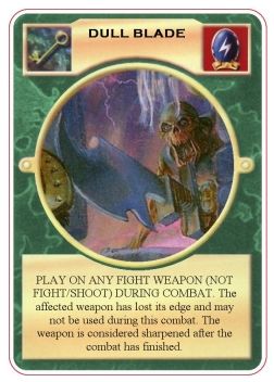 DULL BLADE