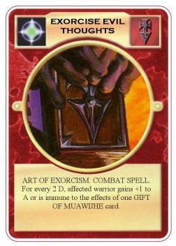 EXORCISE EVIL THOUGHTS