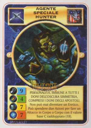 AGENTE SPECIALE HUNTER