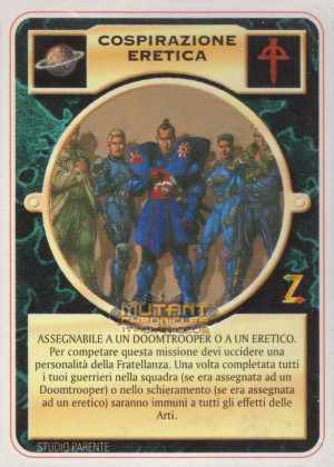 COSPIRAZIONE ERETICA
