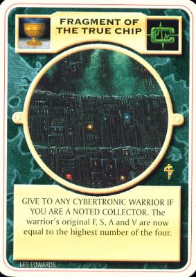 FRAGMENT OF THE TRUE CHIP