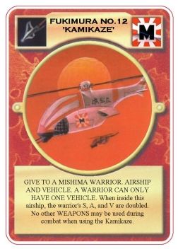FUKIMURA NO. 12 "KAMIKAZE"