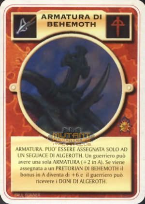 ARMATURA DI BEHEMOTH