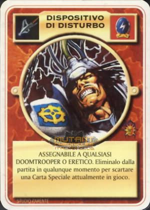 DISPOSITIVO DI DISTURBO