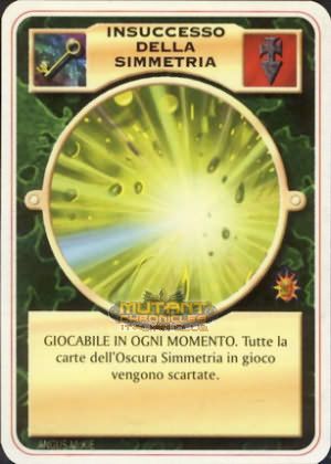 INSUCCESSO DELLA SIMMETRIA