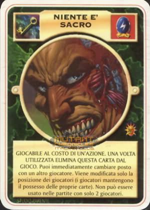 NIENTE E' SACRO