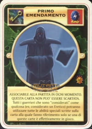PRIMO EMENDAMENTO