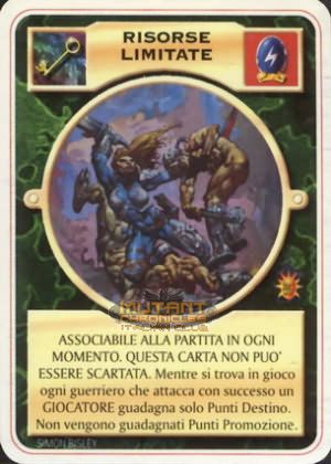 RISORSE LIMITATE