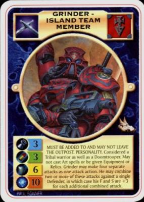 GRINDER - ISLAND TEAM MEMBER