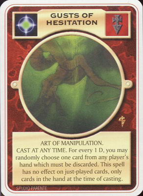 GUSTS OF HESITATION