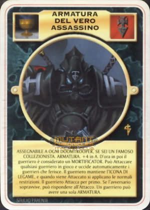 ARMATURA DEL VERO ASSASSINO