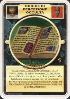 CODICE DI PERCEZIONE OCCULTA