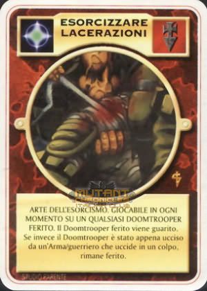 ESORCIZZARE LACERAZIONI