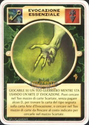 EVOCAZIONE ESSENZIALE