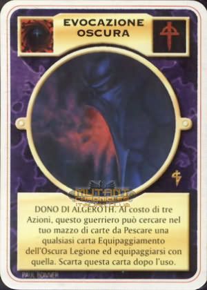 EVOCAZIONE OSCURA