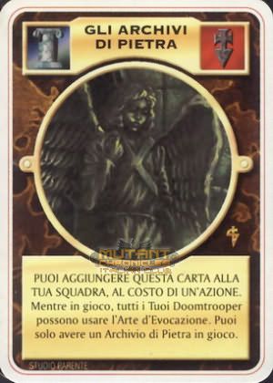 GLI ARCHIVI DI PIETRA