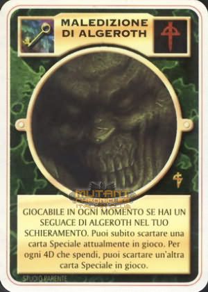 MALEDIZIONE DI ALGEROTH