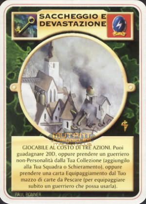 SACCHEGGIO E DEVASTAZIONE