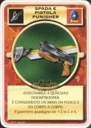 SPADA E PISTOLA PUNISHER